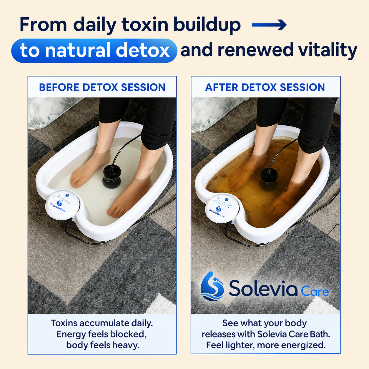 Solevia care® Ionic Foot Bath